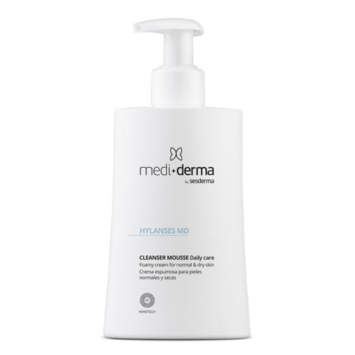 MEDI-DERMA HYLANSES MD CLEANSER MOUSSE DAILY CARE DAILY FACIAL CLEANSER, 200 ML