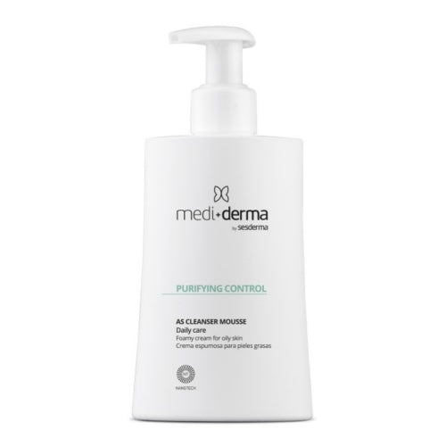 MEDI-DERMA PURIFYING CONTROL CLEANSER MOUSSE DAILY CARE PRAUSIKLIS SU SALICILO RŪGŠTIMI, 200 ML