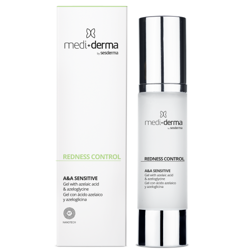 Medi-derma REDNESS CONTROL A&amp;A SENSITIVE Gel 50 ml Redness-reducing facial gel