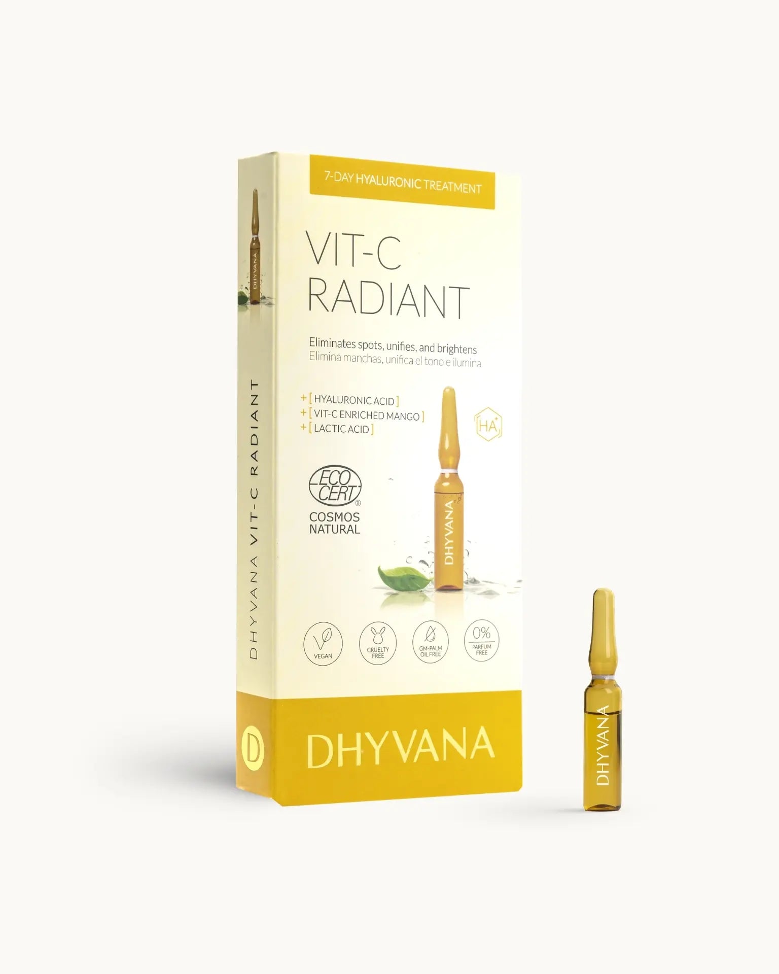 DHYVANA Natūralus vitamino C serumas nuo pigmentinų dėmių, 7x2 ml