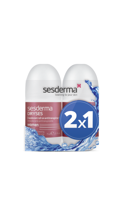 SESDERMA DRYSES DEZODORANTŲ RINKINYS MOTERIMS, 2x75 ml