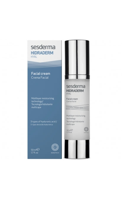 SESDERMA HIDRADERM HYAL УВЛАЖНЯЮЩИЙ КРЕМ ДЛЯ ЛИЦА, 50 мл