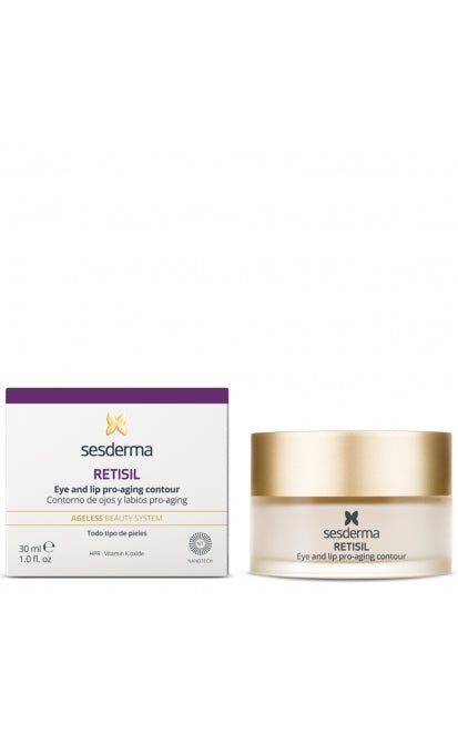 SESDERMA RETISIL PRO-AGING AKIŲ IR LŪPŲ KONTŪRO KREMAS, 30 ML