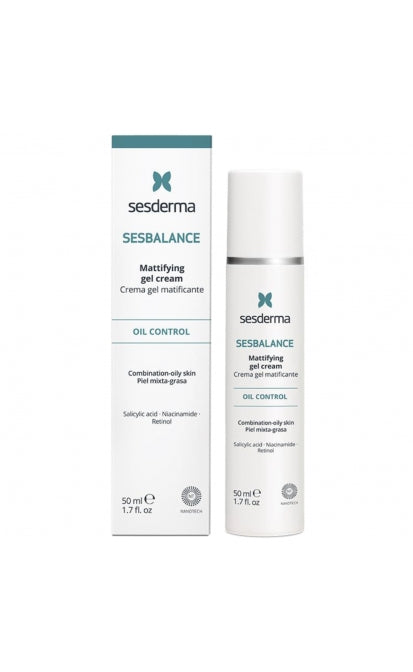 SESDERMA SESBALANCE МАТИРУЮЩИЙ ГЕЛЕВЫЙ КРЕМ ДЛЯ ЛИЦА, 50 МЛ