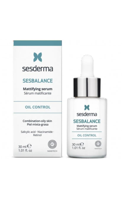 SESDERMA SESBALANCE MATIZUOJANTIS SERUMAS, 30 ML