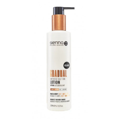 Sienna-X Gradual Self Tan Lotion Palaipsninio įdegio losjonas, 200ml