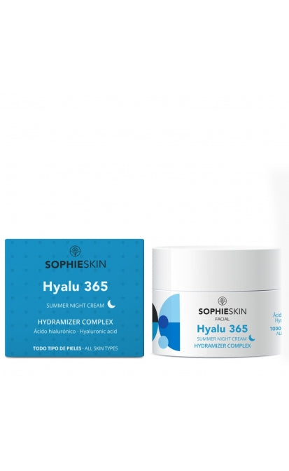 SOPHIE SKIN HYALU 365 DRĖKINAMASIS NAKTINIS VEIDO KREMAS, 50 ML