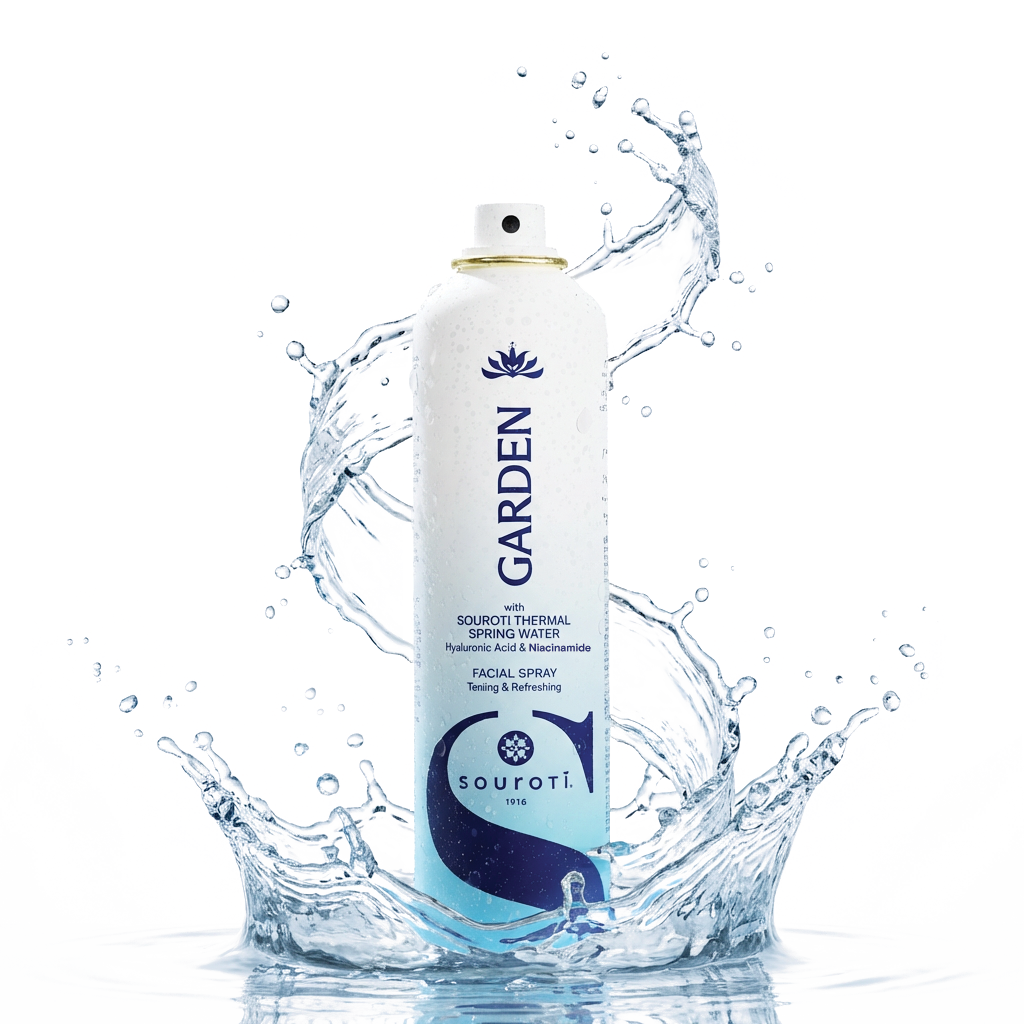 GARDEN x SOUROTI terminio šaltinio vandens veido purškiklis, 150 ml