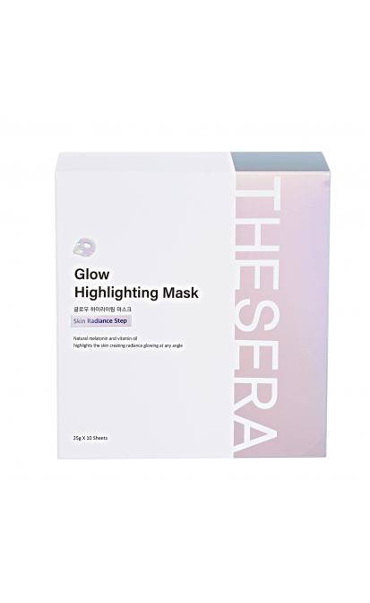 МАСКА ДЛЯ ЛИЦА THESERA GLOW RADIANT, 10x25 Г 10 шт.