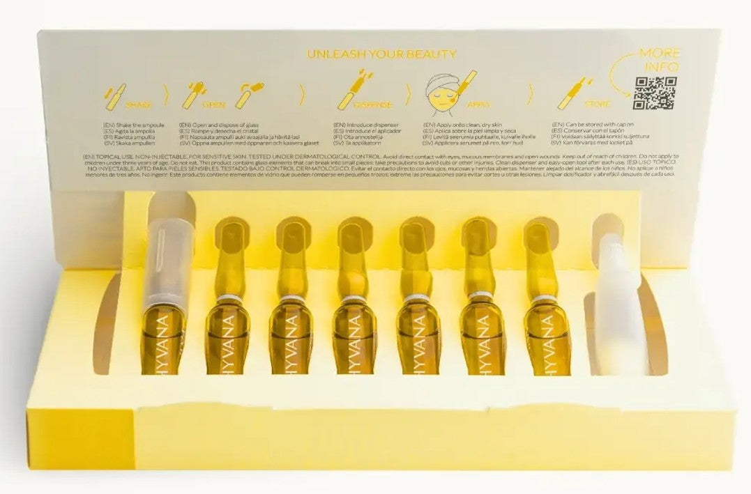 DHYVANA Natūralus vitamino C serumas nuo pigmentinų dėmių, 7x2 ml