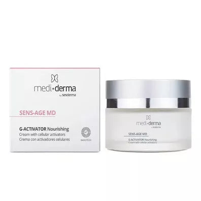 Medi-Derma Sens-Age MD AMC-Activator Nourishing Atstatantis veido kremas, 50 ml